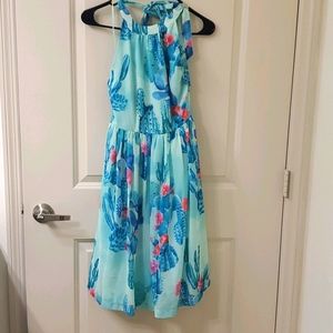 Modcloth Cactus Halter Dress